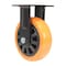 Vestil Polyurethane Rigid Caster 6 In. Diameter x 2 In. Width 836 Lb. Capacity Orange/Black CST-BN-6X2PUP-R - alternate 2